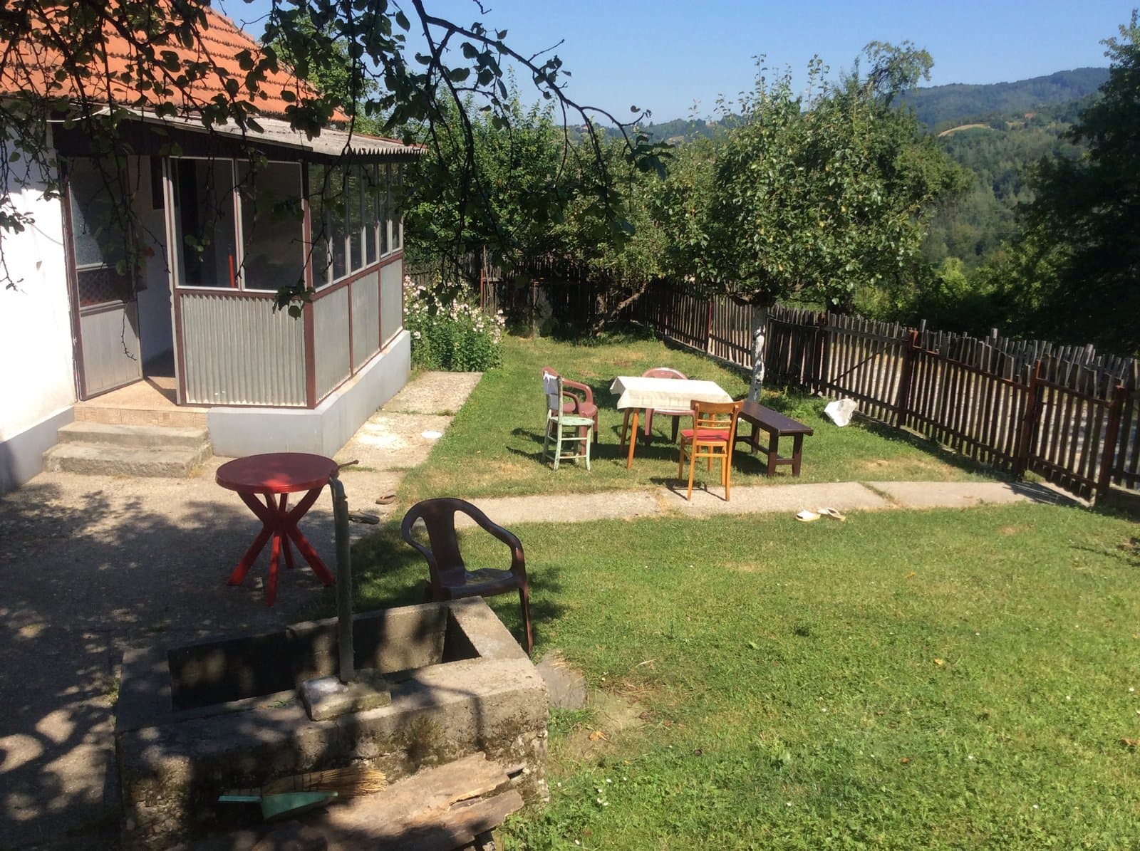 Ten acres in the Planina hills.